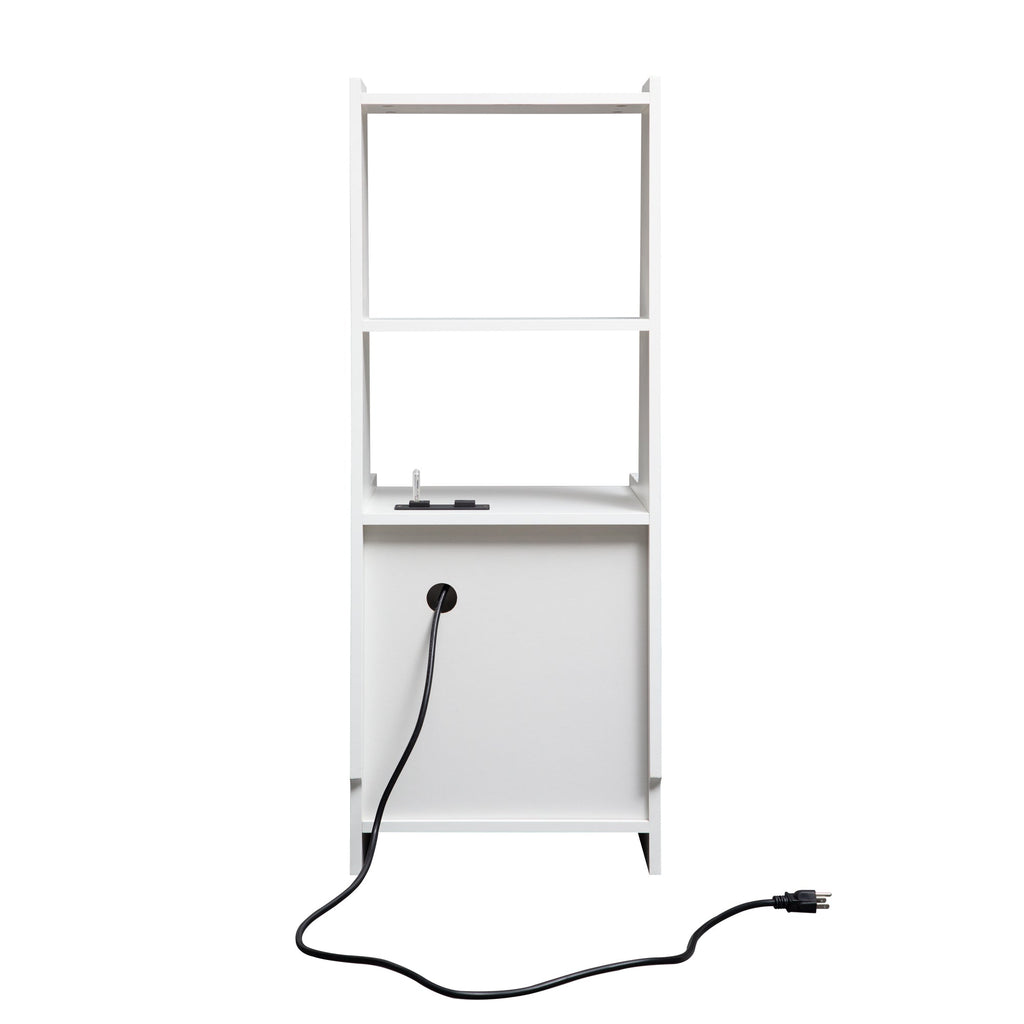 Modern Smart Nightstand with Charging Station