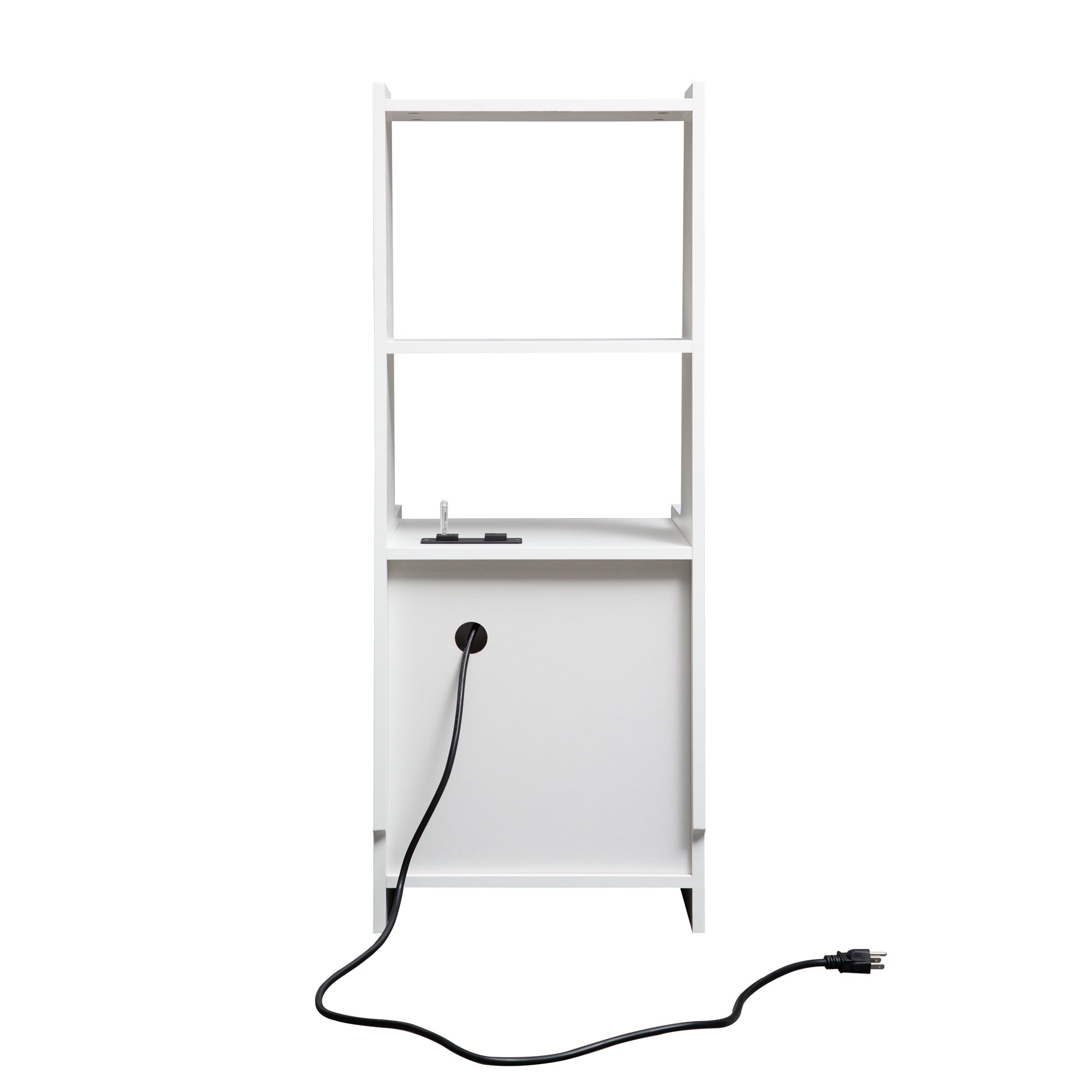 Modern Smart Nightstand with Charging Station