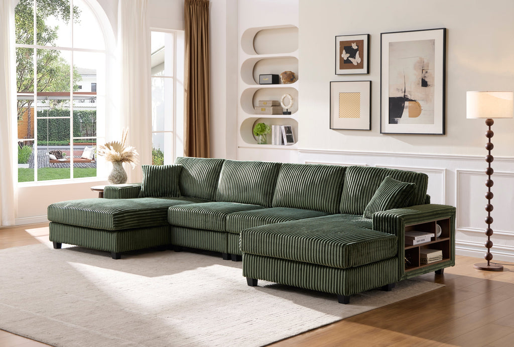 Convertible U-shaped Combination Sofa