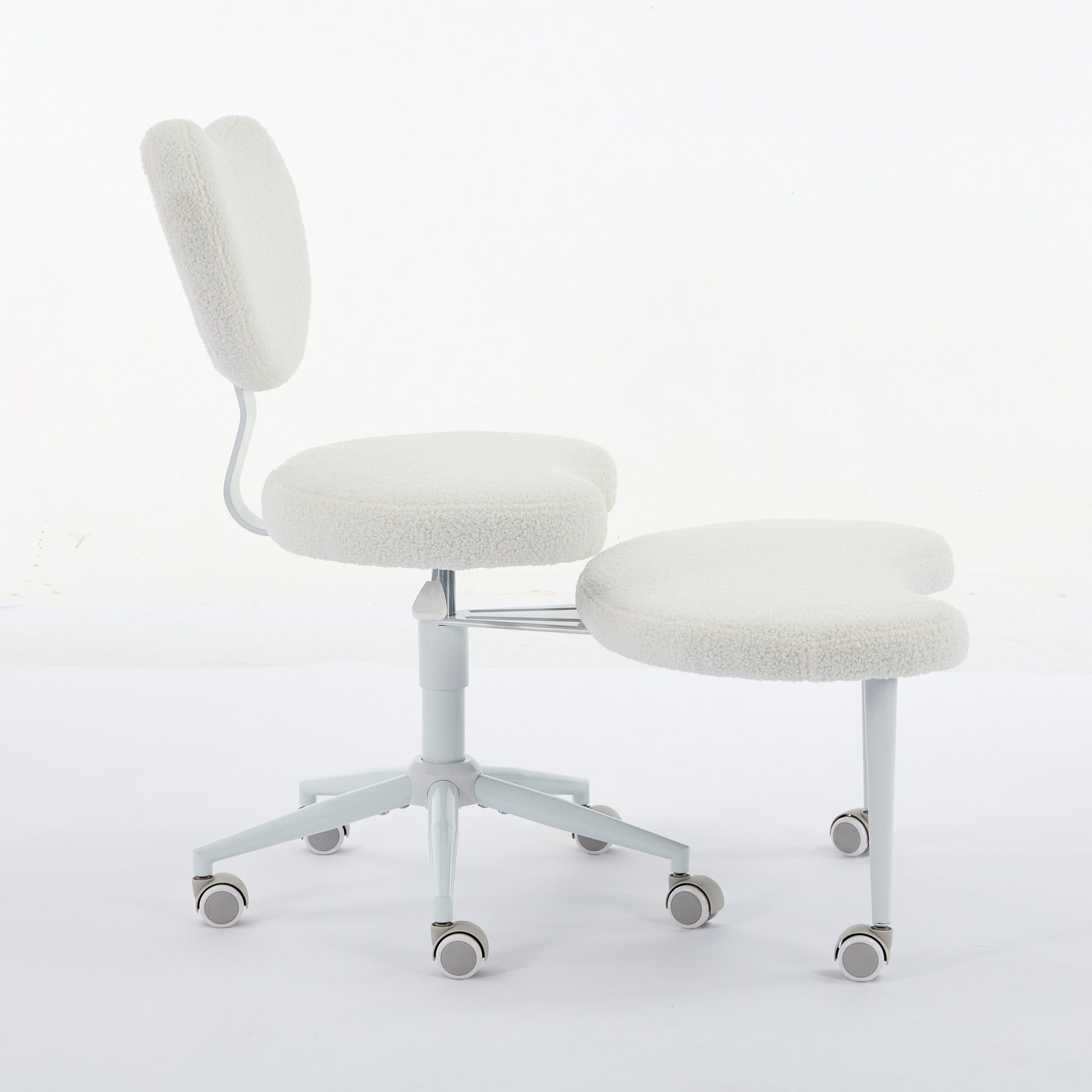 Teddy Meditation Cross Legged Chair with Wheels